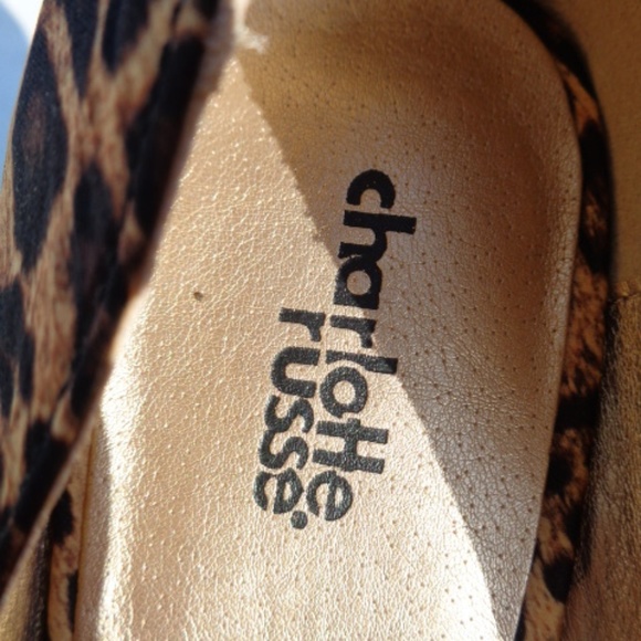 Charlotte Russe leopard heels NWT - Picture 5 of 8
